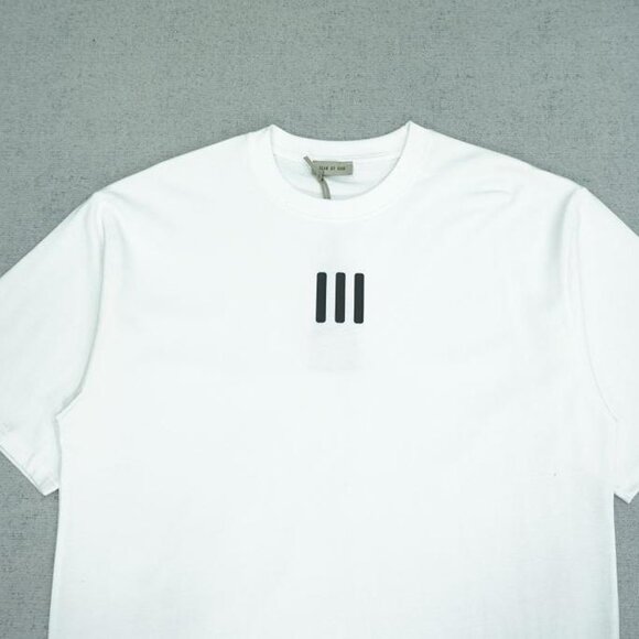 RIVINGTON ROI REBIS 3 Stripes White Short Sleeve - Picture 3 of 5